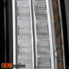 For 2007-2013 GMC Sierra LED Tail Light Mat Black Rear Brake Lamp Assembly Set