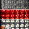 For 2013-2018 Dodge Ram 1500 2500 3500 LED Parking Brake Signal Black Tail Light