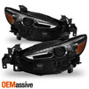 For 2018-2021 Mazda 6 Full LED non-Adaptive Projector Headlight Pair Left+Right