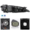 For 2015-2017 Chrysler 200 Halogen Projector Black Trim Headlight w/LED DRL Pair