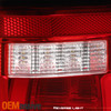 For 15-20 Ford F150 [Dual U-LED Tube] Tail Light Rear Brake Lamp Red Clear Lens