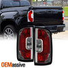 For 2015-2022 GMC Canyon Chrome Red Tail Lights Brake Lamp Driver+Passenger Pair