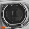 For 2015-2020 GMC Yukon XL Halogen Projector Black Headlight Driver w/LED Signal