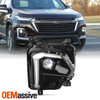 For 2022-2023 Chevy Traverse LED Low Beam Projector Black Headlight Right w/DRL