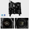 For 16-18 Silverado 1500 LED DRL Running [HID/Xenon] Projector Chrome Headlights