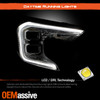 For 2022-2024 GMC Terrain Denali DRL LED Projector Black Headlight Passenger RH
