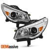 For 2013-2017 Buick Enclave HID Non-AFS Projector Headlights Pair w/ DRL Lamp