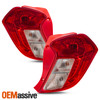 For 2016-2022 Chevy Spark Halogen Type Red Clear Tail Light Pair Drive+Passenger