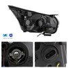 For 2015-2023 Ford Transit 150 250 350HD Projector Chrome Headlights w/ LED DRL