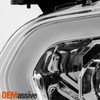 For 2015-2023 Ford Transit 150 250 350HD Projector Chrome Headlights w/ LED DRL