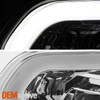 For 2015-2023 Ford Transit 150 250 350HD Projector Chrome Headlights w/ LED DRL