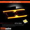 For 21-24 Dodge Durango Full LED DRL Projector Non-Auto Leveling Headlight Left