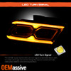 For 21-24 Dodge Durango Full LED DRL Projector Non-Auto Leveling Headlight Right