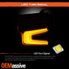 For 2022-2024 Chevy Silverado 1500 ZR2 Full LED Projector Black Headlight Driver