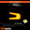 For 2022-2024 Chevy Silverado 1500 ZR2 Full LED Projector Black Headlight Right