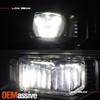 For 2022-2024 Chevy Silverado 1500 ZR2 Full LED Projector Black Headlight Right