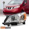 For 2013-2021 Nissan NV200 Halogen Type Chrome Clear Headlight Driver Left Side