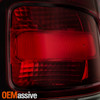 For 2019-2024 Ram 2500 BIG HORN/TRADESMAN Halogen Black Bezel TailLamp Passenger