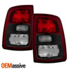 For 2019-2024 Ram 2500 BIG HORN/TRADESMAN Halogen Black Bezel Tail Lights Pair