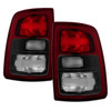 For 2019-2024 Ram 2500 BIG HORN/TRADESMAN Halogen Black Bezel Tail Lights Pair
