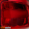 For 2019-2024 Ram 2500 BIG HORN/TRADESMAN Halogen Chrome Bezel Tail Lights Pair