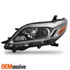 For 2015-2019 Toyota Sienna SE Halogen Type Projector Headlight Driver w/LED DRL