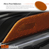 For 2020 Toyota Sienna SE Projector Black Headlight Driver w/ LED DRL Running