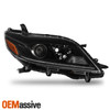For 2020 Toyota Sienna SE Projector Black Headlight Passenger w/ LED DRL Running