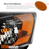 For 2013-2021 Nissan NV200 Halogen Type Black Clear Headlights Driver+Passenger