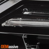 For 2019-2024 Chevy Camaro [Full LED] w/DRL Swithcback Headlight Chrome Assembly