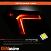 For 2022-2026 Honda Civic Sedan LED Brake Red Clear Tail Light Outer Driver Left