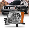For 2005-2015 Nissan Xterra Halogen Type Headlight Headlamp Chrome Driver Side