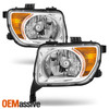 For 2003-2006 Honda Element Halogen Type Headlights Headlamp Chrome Assembly