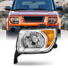 For 2003-2006 Honda Element Halogen Type Headlight Headlamp Chrome Driver Side