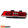 For 2014-2015 Chevy Camaro Chrome Red Tail Light Brake Lamp Driver Left Side LH