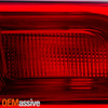 For 2014-2015 Chevy Camaro Chrome Red Tail Light Brake Lamp Passenger Right Side
