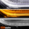 For 22-23 Chevy Traverse Upper LED Signal Daytime Running Light Headlamp Pair