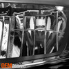 For 2022-2024 Jeep Compass [LED High-Low Beam] Black Headlights Pair w/ Non-DRL