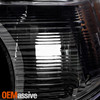 For 2011-2020 Toyota Sienna L|LE|XLE Halogen Projector Headlights Black Housing