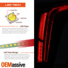 For 20-24 Cadillac XT6 Sport LED Tail Light Rear Outer Lamp Black Passenger