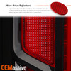 For 20-24 Cadillac XT6 Sport LED Tail Light Rear Outer Lamp Black Passenger