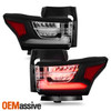 For 2018-2021 Chevy Traverse FULL LED Black Tail Lights Pair Outer w/Redline Pkg