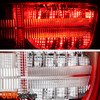 For 2018-2021 Chevy Traverse FULL LED Red Clear Tail Light Pair Left+Right Outer