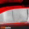 For 2022-2024 Chevy Equinox Halogen Type Red Clear Tail Light Driver Left Outer