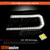 For 05-11 Toyota Tacoma LED DRL Sequential Signal Headlights Welcome Lamp Chrome