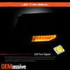 For 05-11 Toyota Tacoma LED DRL Sequential Signal Headlights Welcome Lamp Black