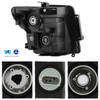 For 2016-2019 Nissan Titan XD SV Halogen Type Headlights Headlamp Black OE Style
