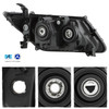 For 2014-2017 Honda Odyssey Headlight Projector Headlamp Driver Black Housing