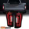 For 2017-2019 Ford F250 F350 F450 Superduty Full LED Tail Light Black Smoke Lamp