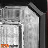 For 2017-2019 Ford F250 F350 F450 Superduty Full LED Tail Lights Black Lens Lamp